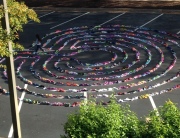 Labyrinth from above