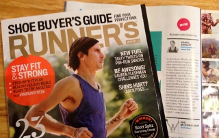 Annie's Locker featured in Runner's World Magazine